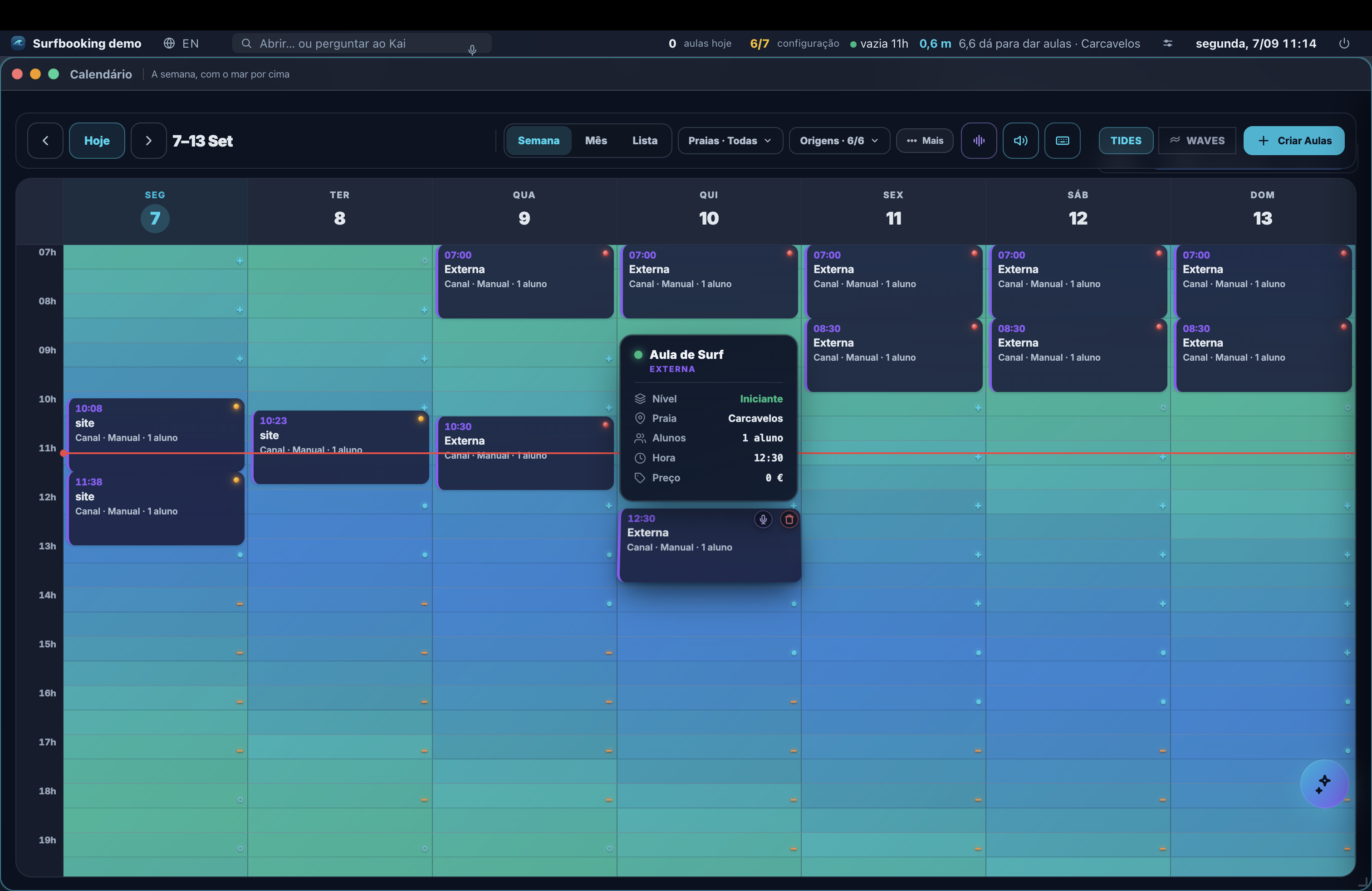 SurfBooking OS screenshot 4