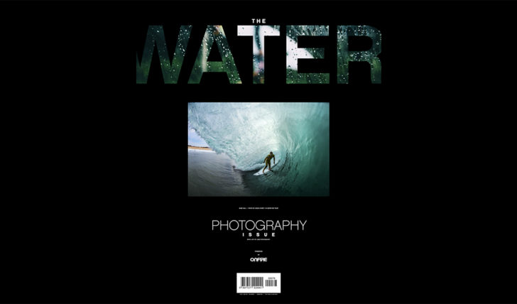 Cover of ONFIRE number 78, from 2020, titled The Water, Photography Issue